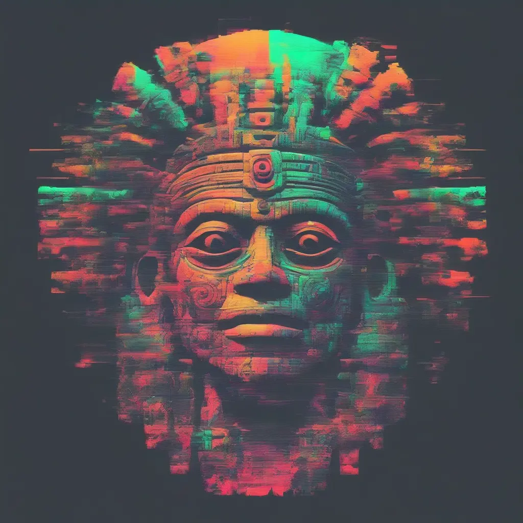 Glitch LoRA — pixel distortion