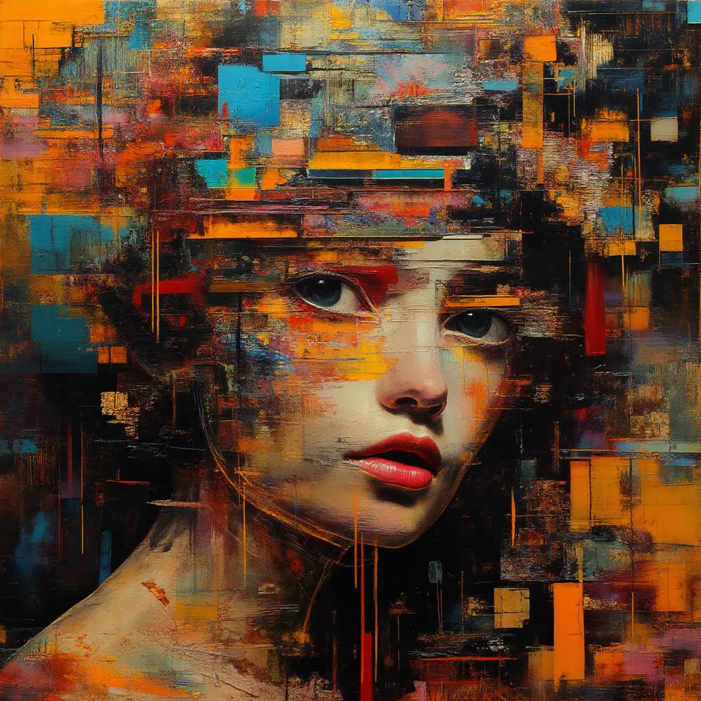 Glitch LoRA — chromatic aberration